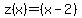 z%28x%29=%28x-2%29