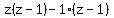 z%28z-1%29-1%28z-1%29