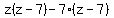 z%28z-7%29-7%28z-7%29