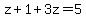 z%2B1%2B3z=5