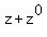 z%2Bz%5E0