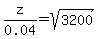 z%2F0.04+=+sqrt%283200%29
