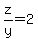z%2Fy=2