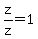 z%2Fz=1