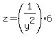 z=%281%2Fy%5E2%296