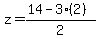 z=%2814-3%282%29%29%2F2