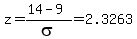 z=%2814-9%29%2Fsigma=2.3263