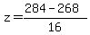 z=%28284-268%29%2F16