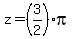 z=%283%2F2%29pi