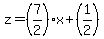 z=%287%2F2%29x%2B%281%2F2%29