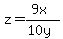 z=%289x%29%2F%2810y%29