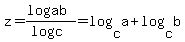 z=%28logab%29%2F%28logc%29+=+log%28c%2Ca%29+%2B+log%28c%2Cb%29
