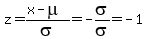 z=%28x-mu%29%2Fsigma=-sigma%2Fsigma=-1