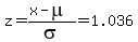 z=%28x-mu%29%2Fsigma=1.036