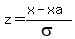 z=%28x-xa%29%2Fsigma