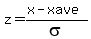 z=%28x-xave%29%2Fsigma