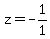 z=-1%2F1