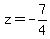 z=-7%2F4