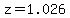 z=1.026