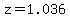 z=1.036
