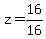 z=16%2F16