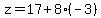 z=17%2B8%28-3%29