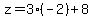 z=3%28-2%29%2B8