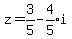 z=3%2F5-expr%284%2F5%29i