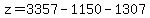 z=3357-1150-1307