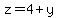 z=4%2By