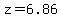 z=6.86