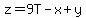 z=9T-x%2By