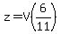 z=V%286%2F11%29