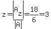 z=abs%28A%5Bz%5D%29%2Fabs%28A%29=18%2F6=3