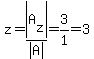 z=abs%28A%5Bz%5D%29%2Fabs%28A%29=3%2F1=3