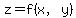 z=f%28x%2Cy%29