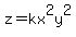 z=kx%5E2y%5E2