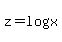 z=log%28x%29