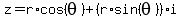z=r%2Acos%28theta%29%2B%28r%2Asin%28theta%29%29i%26%238201%3B%26%238201%3B%26%238201%3B
