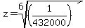 z=root%286%2C%281%2F432000%29%29