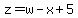 z=w-x%2B5