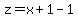 z=x%2B1-1