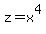 z=x%5E4