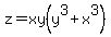 z=xy%28y%5E3%2Bx%5E3%29