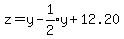 z=y-expr%281%2F2%29y%2B12.20
