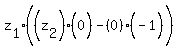 z%5B1%5D%2A%28%28z%5B2%5D%29%280%5E%22%22%29%5E%22%22-%280%29%28-1%5E%22%22%29%5E%22%22%29