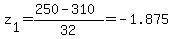 z%5B1%5D=%28250-310%29%2F32=-1.875