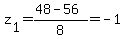 z%5B1%5D=%2848-56%29%2F8=-1