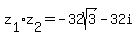 z%5B1%5D+%2Az%5B2%5D+=++-32sqrt%283%29+-32i