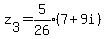 z%5B3%5D=expr%285%2F26%29%287%2B9i%29